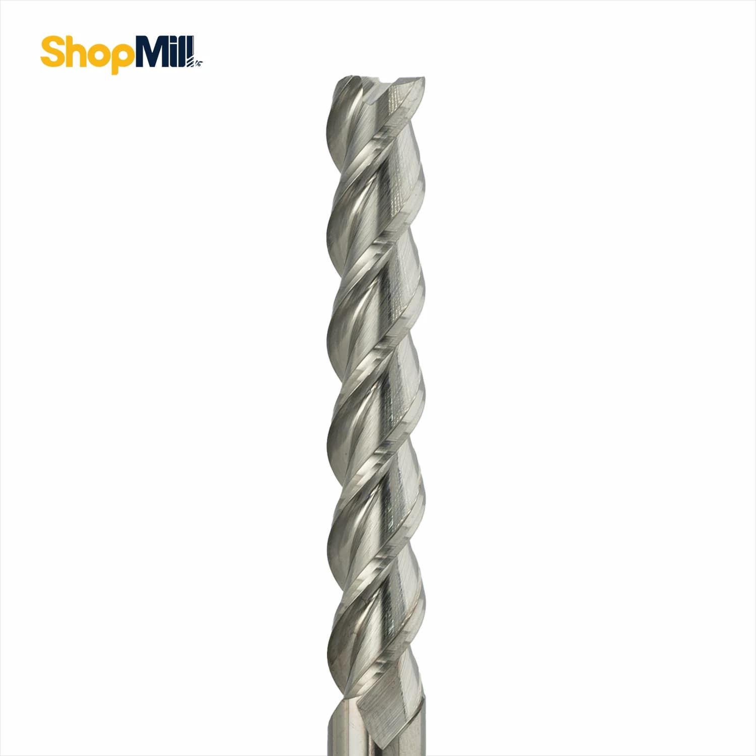 فرز انگشتی سرتخت الماس 8 آلومینیوم تراش 3پر MAP مدل 8x50x8Dx150L-3F HRC55 — تصویر ۲