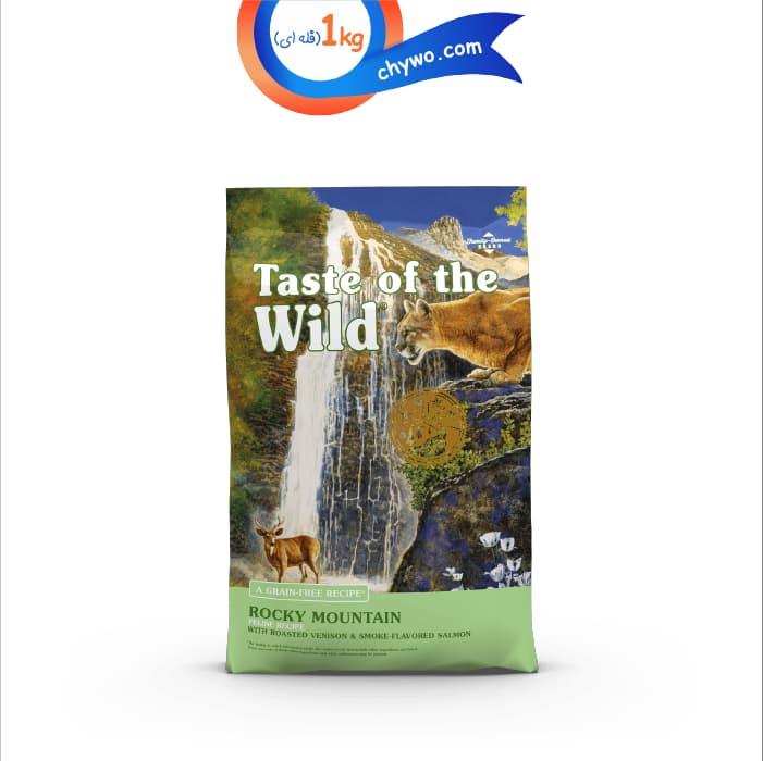 غذا خشک گربه تیست آف د وایلد طعم سالمون دودی و گوزن (زیپ کیپ فله) Taste Of The Wild RM