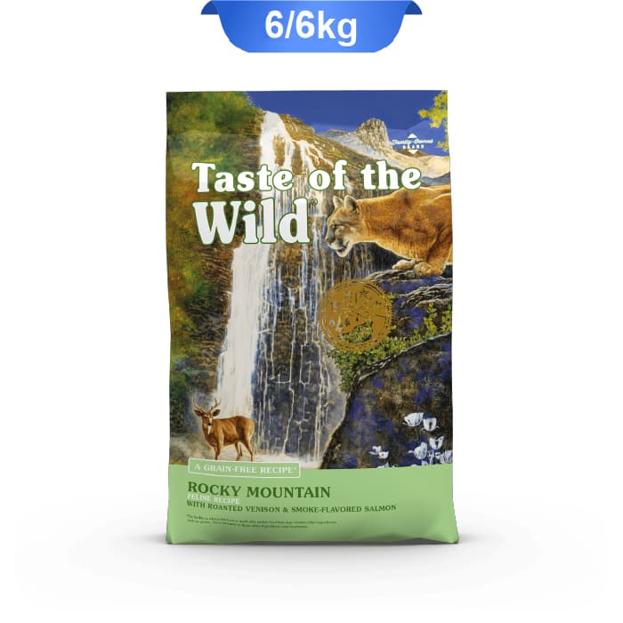 غذا خشک گربه تیست آف د وایلد طعم سالمون دودی و گوزن وزن 6.6 کیلوگرم Taste Of The Wild RM