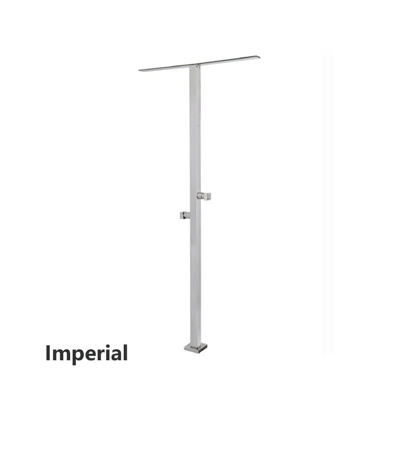 دوش استخر تمام استیل آکوامارین مدل ایمپریال (Imperial)