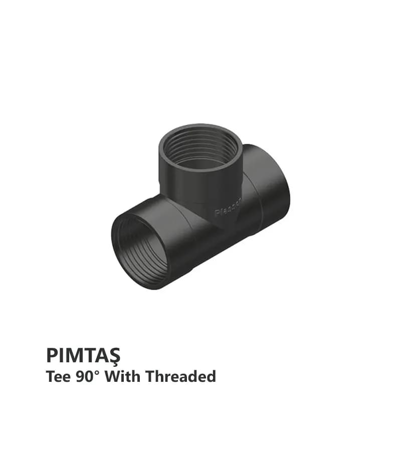 سه راه 90 درجه دنده UPVC پیمتاش (PIMTAS)