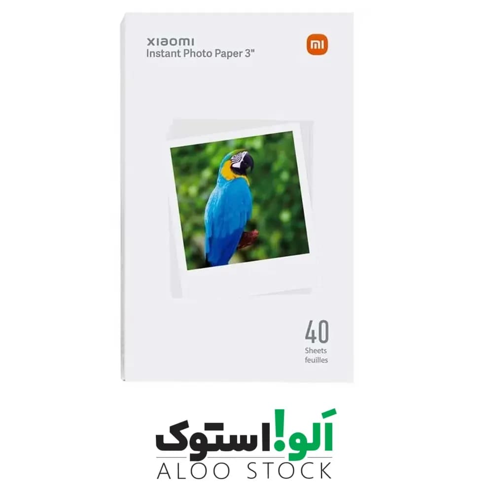 پک 40 تایی کاغذ 3 اینچی چاپ سریع شیائومی مدل Xiaomi Instant Photo Paper SD30 — تصویر ۵
