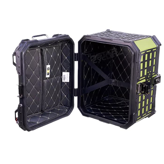 باکس 45 لیتری TNS مدل GREEN BLACK — تصویر ۳