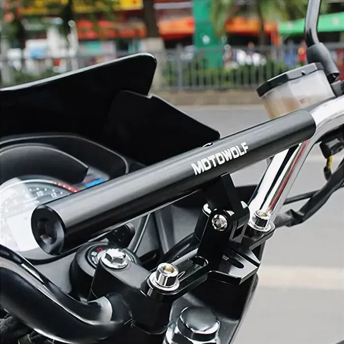 استند روی فرمان MOTOWOLF مدل BLACK — تصویر ۲