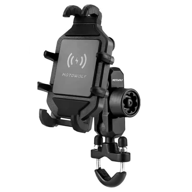 هولدر موبایل شارژ وایرلس MOTOWOLF مدل MDL2827 BLACK — تصویر ۳