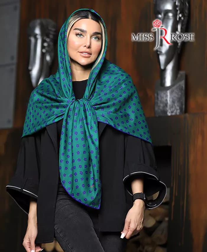 روسری نخی کد 8398