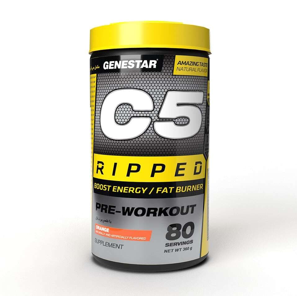 پمپ سی فایو ریپد ژن استار | GENESTAR C5 RIPPED PRE WORKOUT