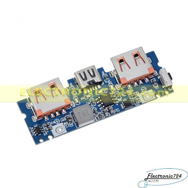 ماژول شارژر و بوستر Micro/Type-C 2.4A