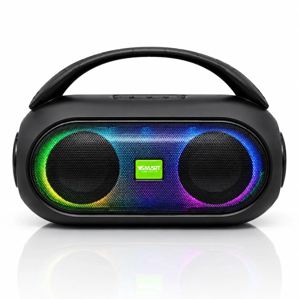 اسپیکر بیسیم VSMART مدل VS-811 | صدای استریو و نور RGB