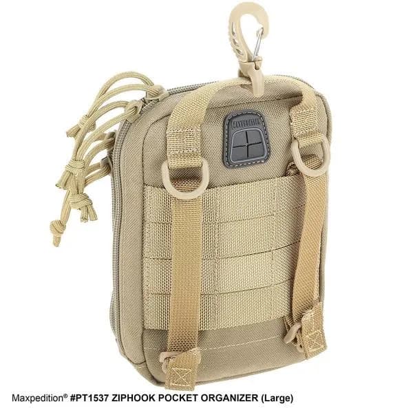 کیف تاکتیکال مکس پدیشن مدل ziphook pocket organizer large — تصویر ۴