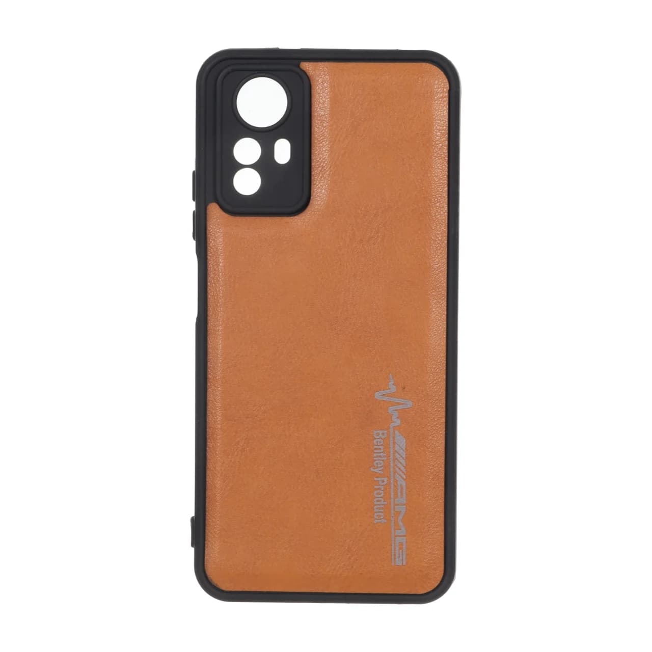قاب طرح چرم AMG محافظ لنزدار Xiaomi Redmi Note 12S — تصویر ۳