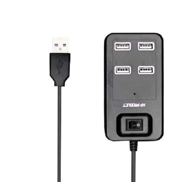 هاب 4 پورت USB2.0 ایکس پی مدل H809D — تصویر ۲