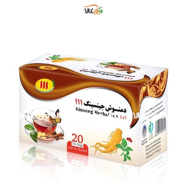 چای سیاه و جینسینگ 111 – 20 ساشه