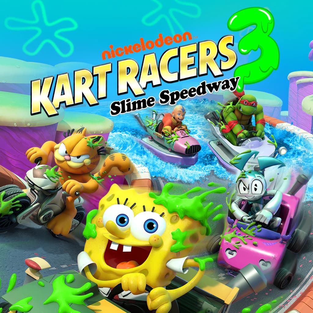 اکانت قانونی بازی Nickelodeon Kart Racers 3: Slime Speedway برای ps4 و ps5