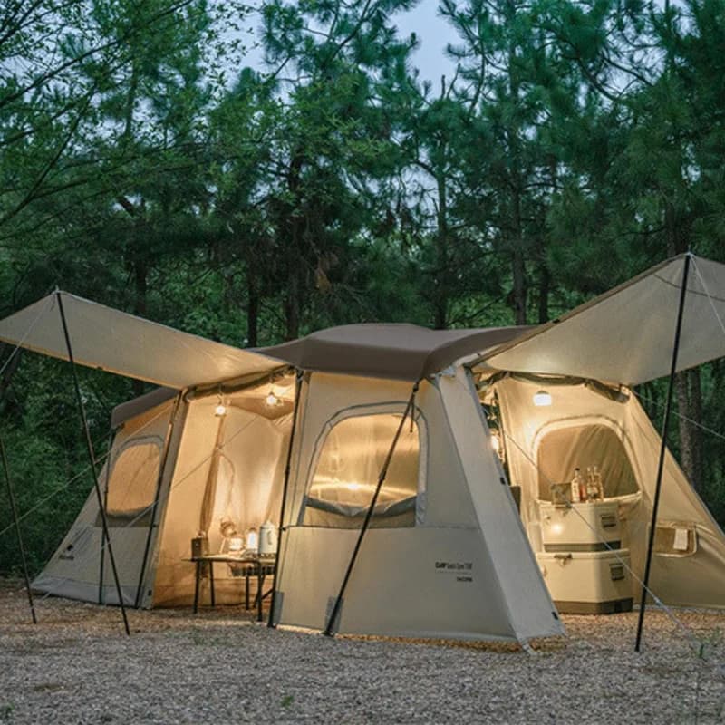 چادر کمپینگ نیچرهایک 4 الی 8 نفره Naturehike Cloud vessel fast tunnel tent – CNH22ZP015 — تصویر ۲