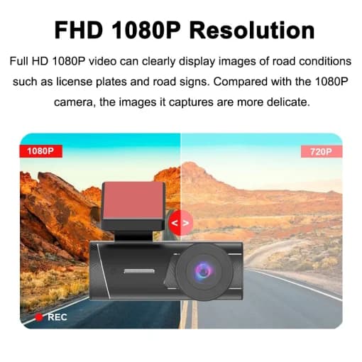 دوربین ثبت وقایع داش کم TACHOGRAPH DashCAM 1080 FullHD — تصویر ۳