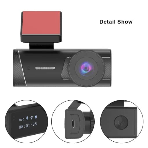 دوربین ثبت وقایع داش کم TACHOGRAPH DashCAM 1080 FullHD — تصویر ۶