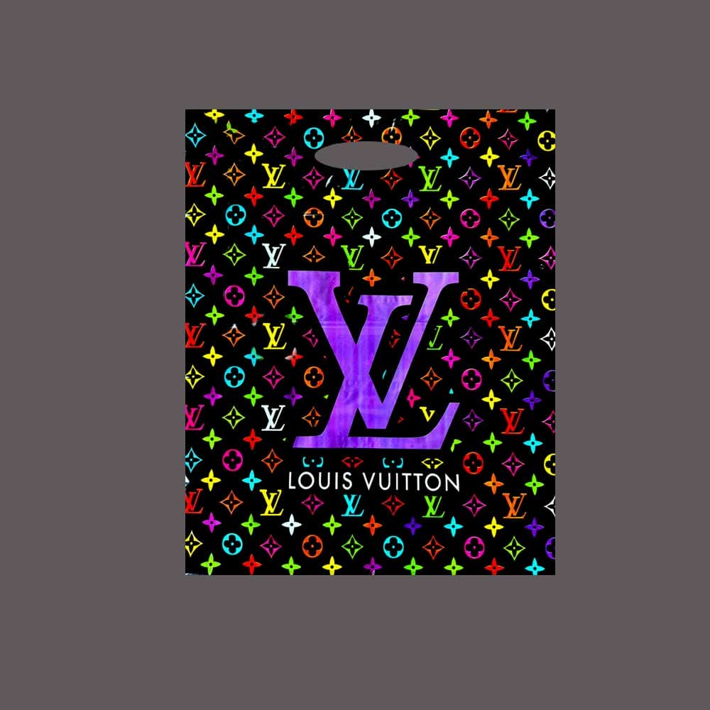 نایلون طرح دار LV رنگی کیسه 25 کیلویی