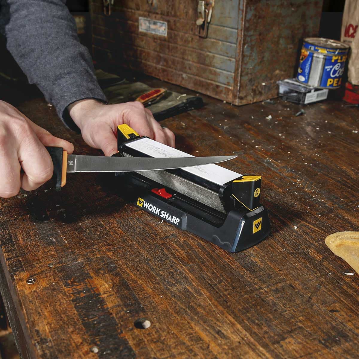 چاقو تیزکن و ابزار ورکشارپ Worksharp BENCHSTONE KNIFE SHARPENER — تصویر ۲