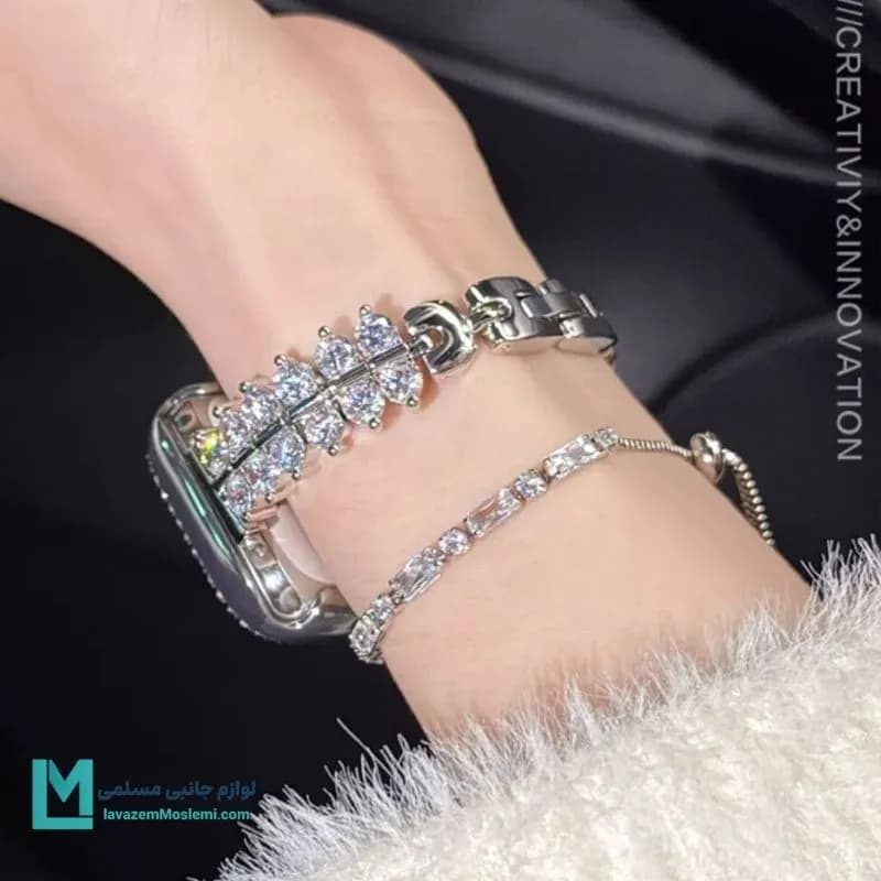 بند اپل واچ دیاموند w23 کد W1096 | لوازم جانبی مسلمی — تصویر ۴