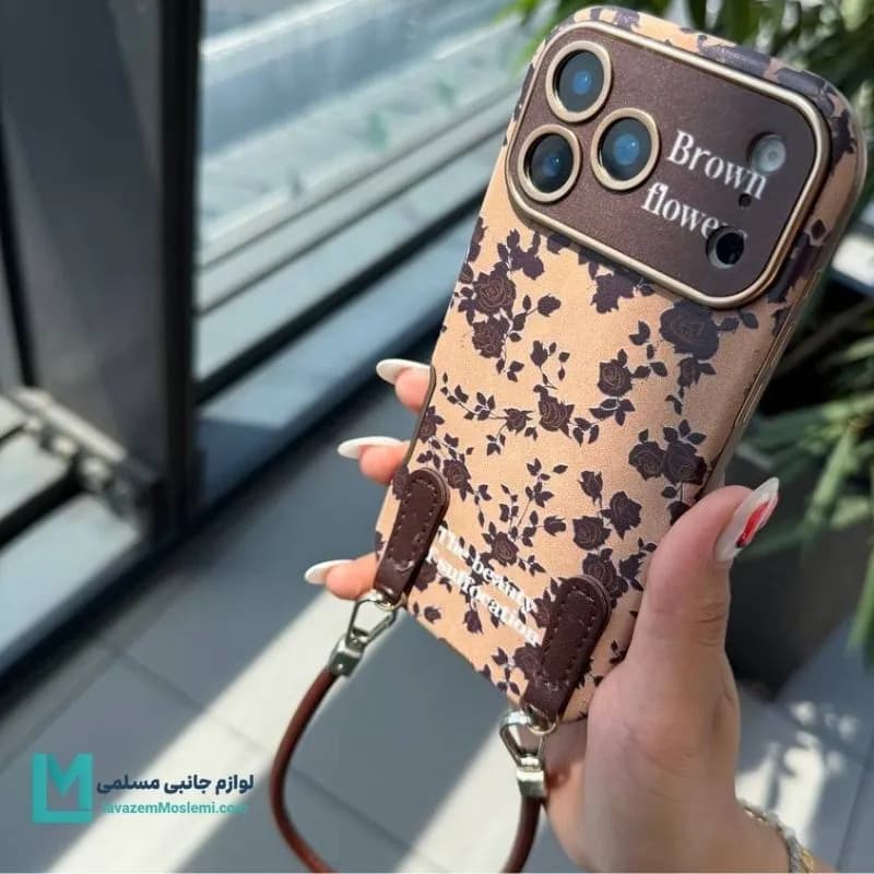 قاب گوشی طرح گل Brown Flowers کد C3481 | لوازم جانبی مسلمی