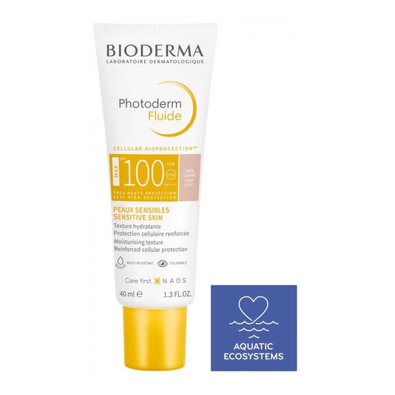 ضد آفتاب رنگی خیلی روشن Photoderm Fluide بایودرما BIODERMA — تصویر ۴