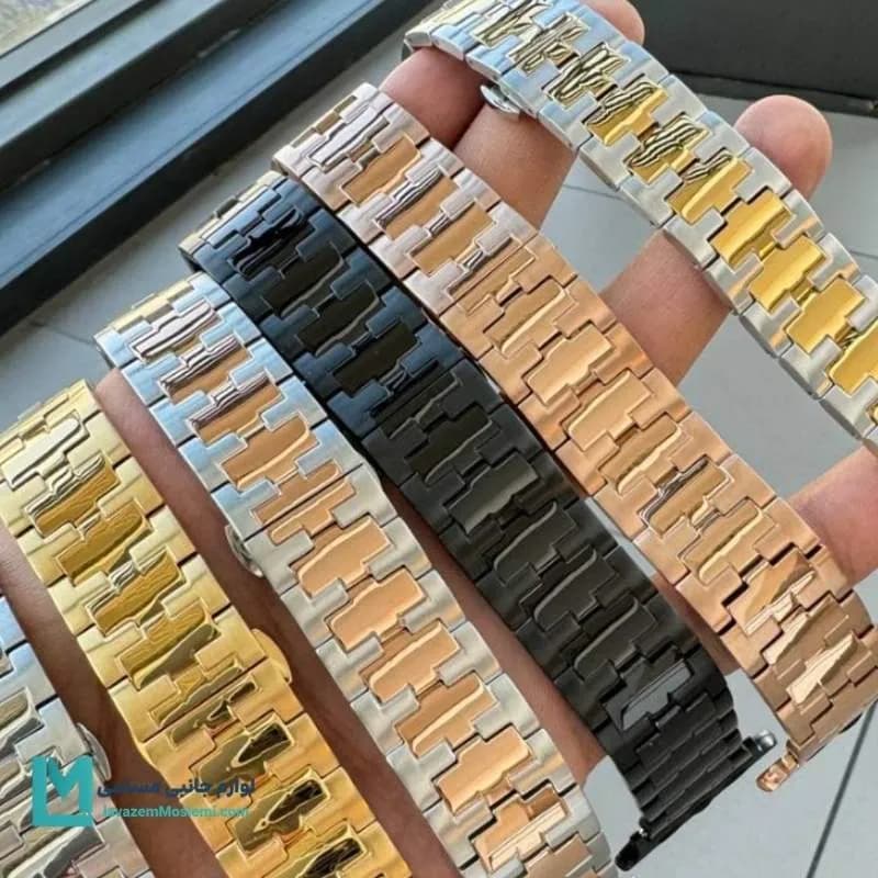 بند اپل واچ استیل روا کد W1051 | لوازم جانبی مسلمی — تصویر ۳