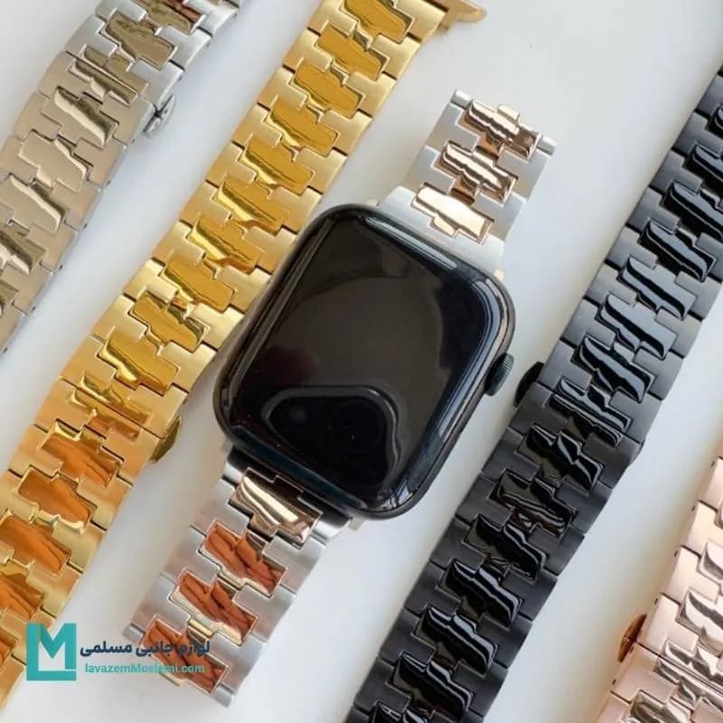 بند اپل واچ استیل روا کد W1051 | لوازم جانبی مسلمی — تصویر ۴
