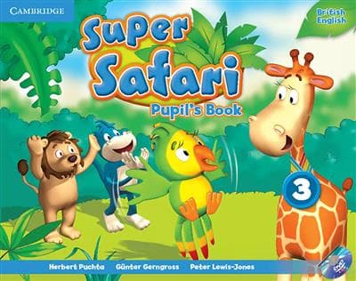 کتاب Super Safari 3 (Pupils + Activity Book )