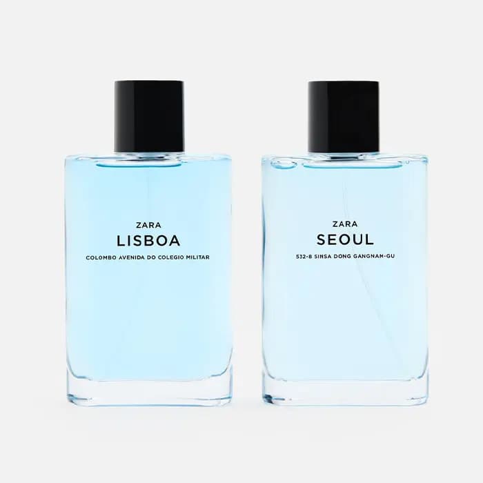 عطر دو قلو مردانه زارا سئول و لیسبوا