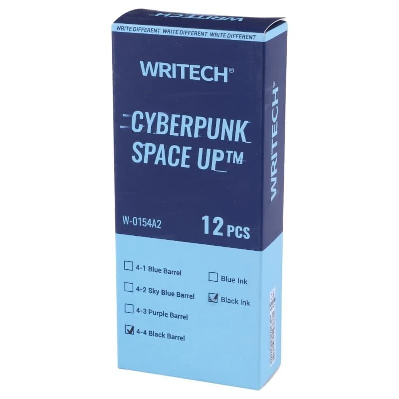 خودکار رایتک 0.5 میلی متر Cyberpunk Space Up W-0154A2 بسته 12 عددی — تصویر ۱۰