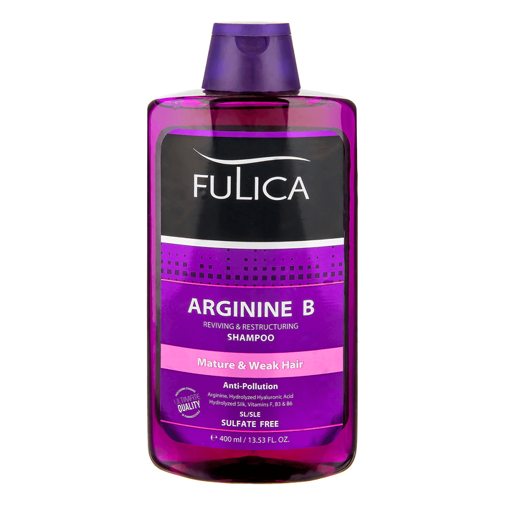 شامپو تقویت کننده و احیا کننده مو فولیکا مدل (Arginine B) 400 میل