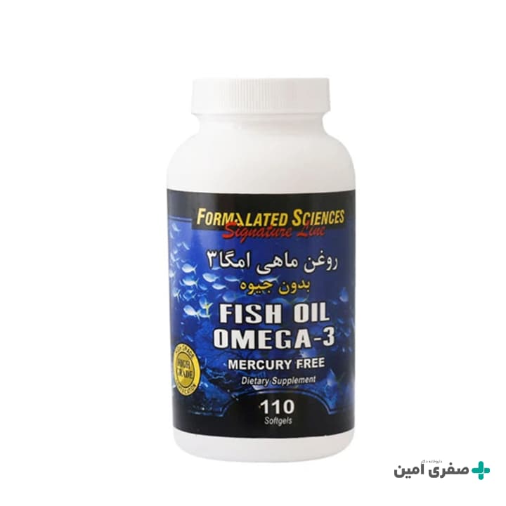 کپسول ژلاتینی روغن ماهی امگا 3 بدون جیوه