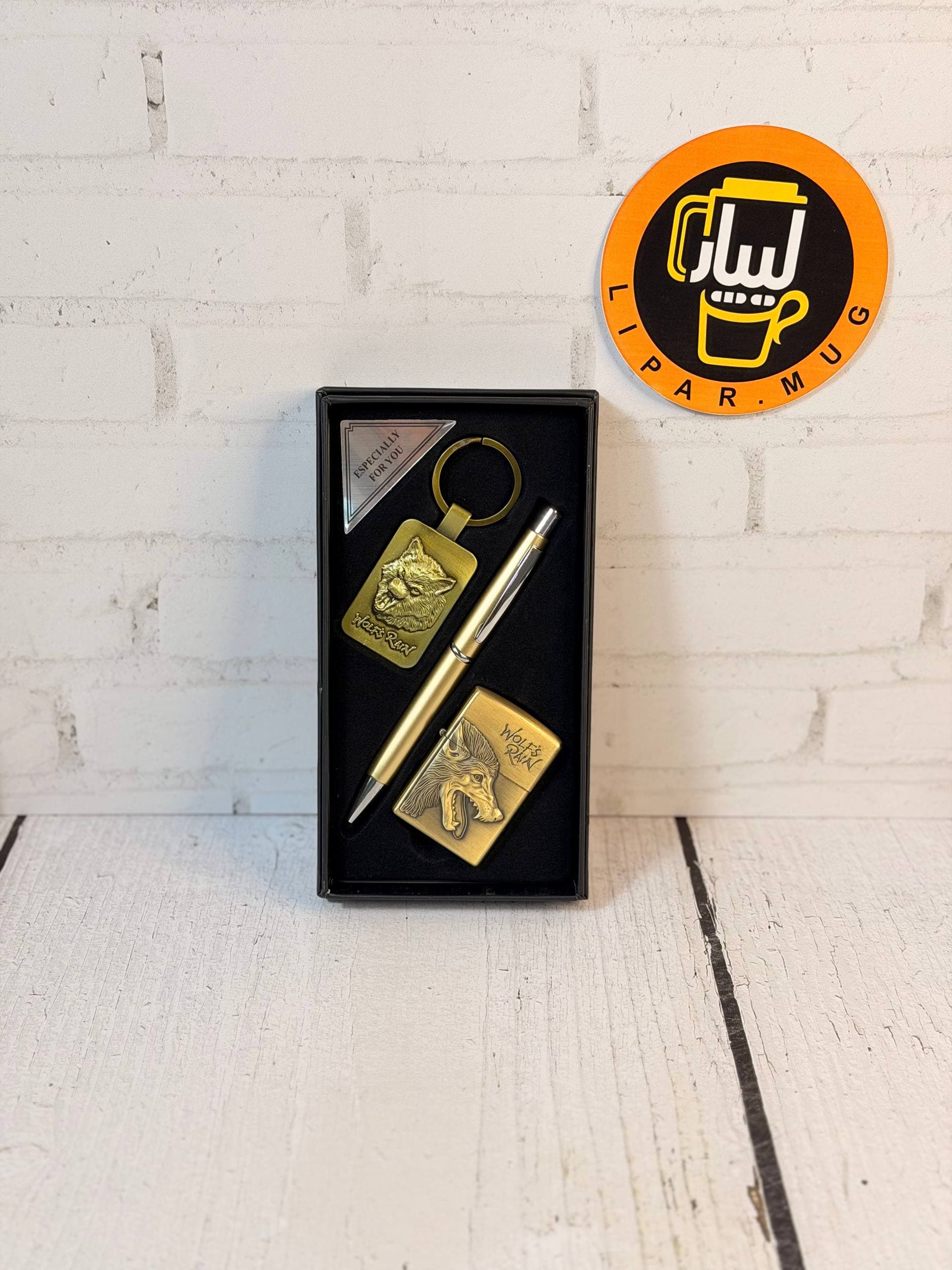ست فندک و جاسوییچی خودکار دار کد 458-34 — تصویر ۳