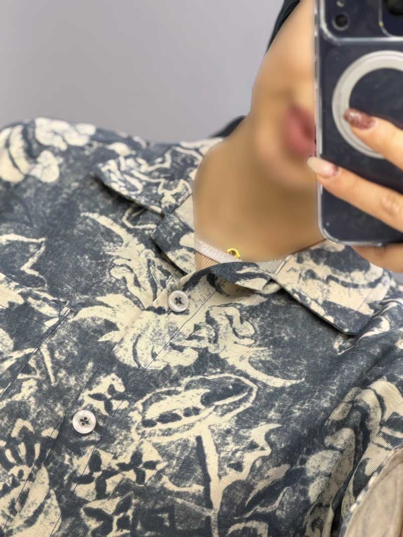 شومیزمانتویی یقه مردانه شانتون هرمانا کد 329909 — تصویر ۶