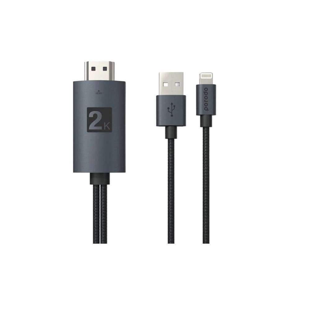 کابل تبدیل hdmi به لایتنینگ اپل پرودو ABHDL2k — تصویر ۲