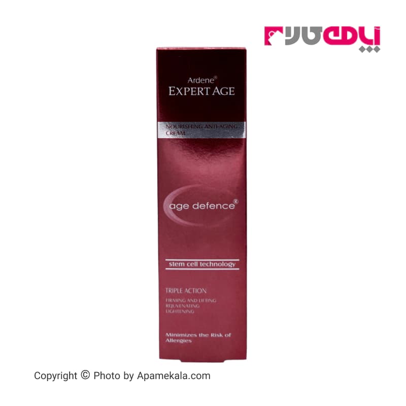 کرم مغذی و ضد چروک آردن اکسپرت ایج ardene expert age حجم 50 میل — تصویر ۲