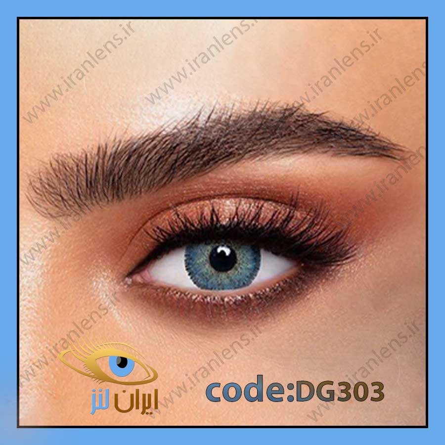 لنز طبی رنگی دهب لومیرر بلو دیلی روزانه (استفاده سبک تا یک ماه) کد DG303