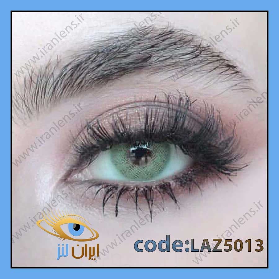 لنز رنگی لازورد پیور گرین سالانه کد LAZ5013
