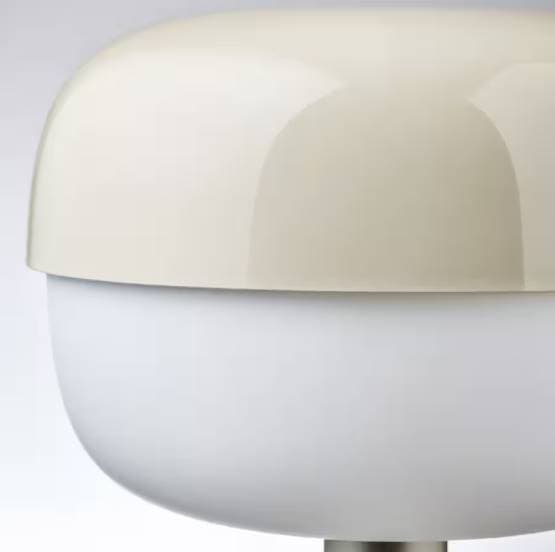 چراغ رومیزی رنگ بژ ایکیا BLÅSVERK Table lamp, beige — تصویر ۴