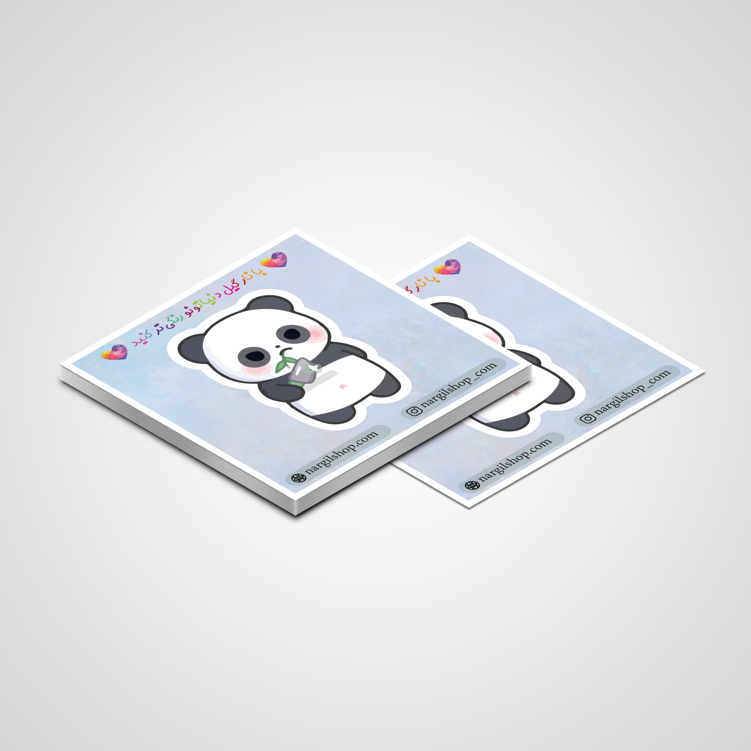 استیکر گوگولی 95 | Cute sticker 95 — تصویر ۳