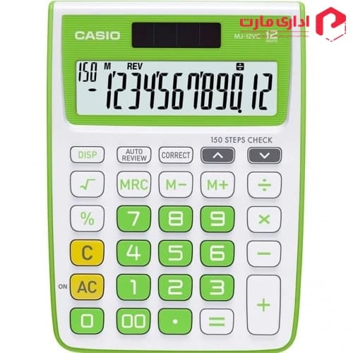 ماشین حساب کاسیو مدل MJ-12VC — تصویر ۴