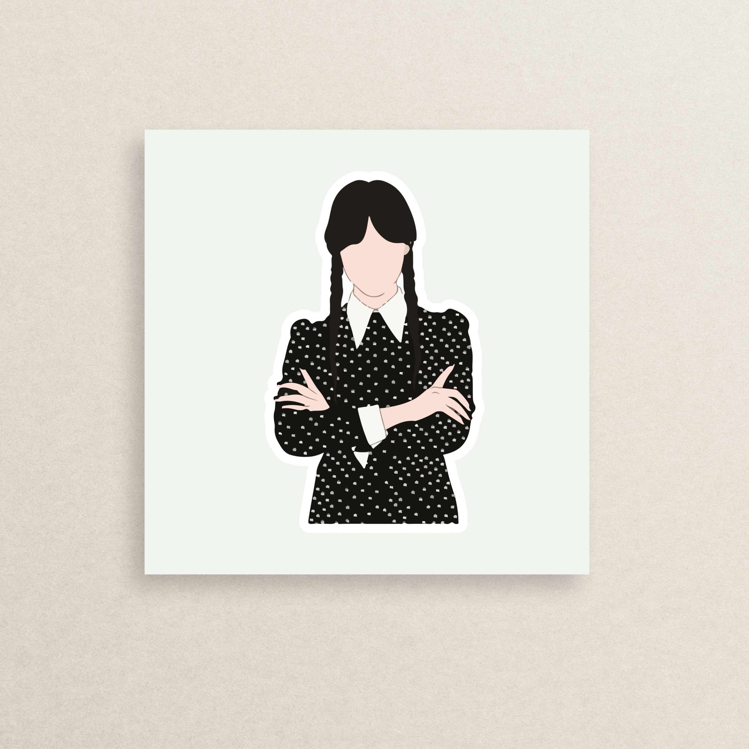 استیکر سریال ونزدی 08 | Wednesday sticker 08 — تصویر ۲
