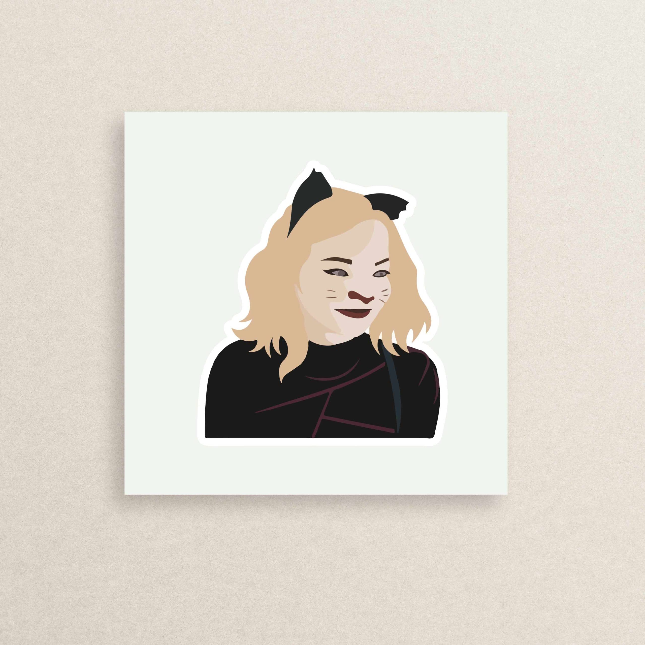 استیکر سریال ونزدی 04 | Wednesday sticker 04