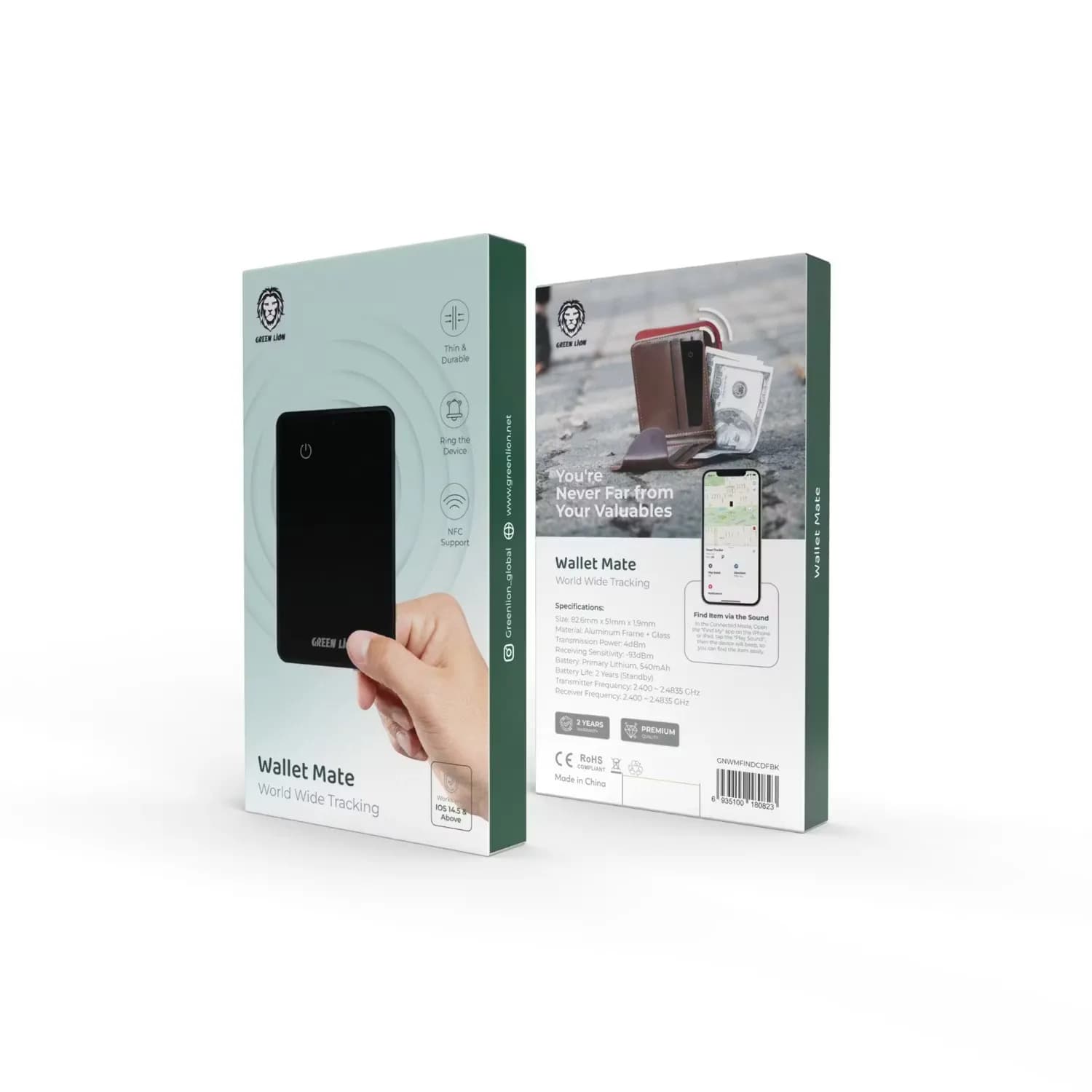 کارت یاب گرین لاین مدل GNWMFINDCDF — تصویر ۲