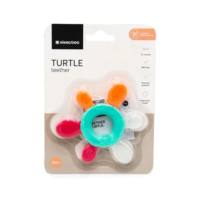 دندانگیر چرخشی کیکابو لاکپشت Kikkaboo Turtle