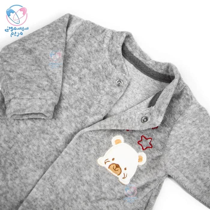 سرهمی مخمل طرح خرس فلکسی Flexi 214163 — تصویر ۴