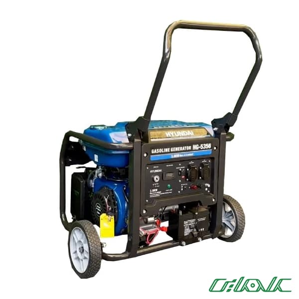 موتور برق بنزینی هیوندای مدل HG-5356 (ژنراتور بنزینی) — تصویر ۲