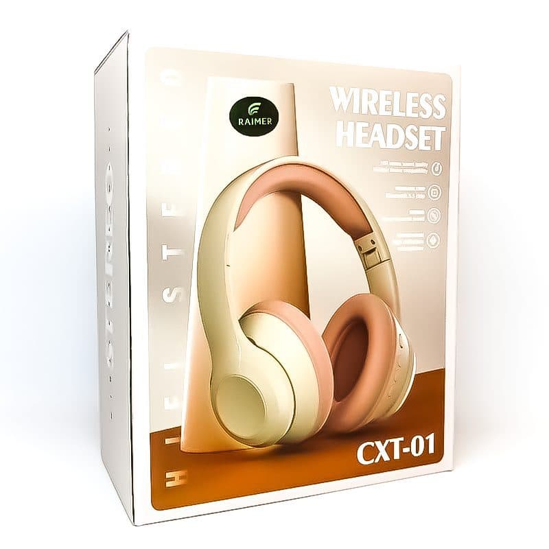 هدفون بلوتوثی CXT-01 | رم و AUX خور — تصویر ۲