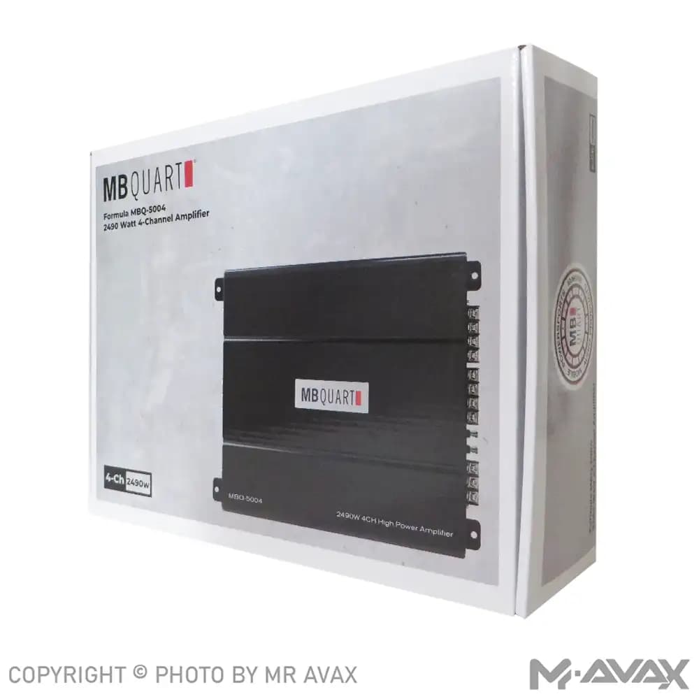 آمپلی فایر 4 کانال ام بی کوارت مدل MBQ-5004 — تصویر ۴